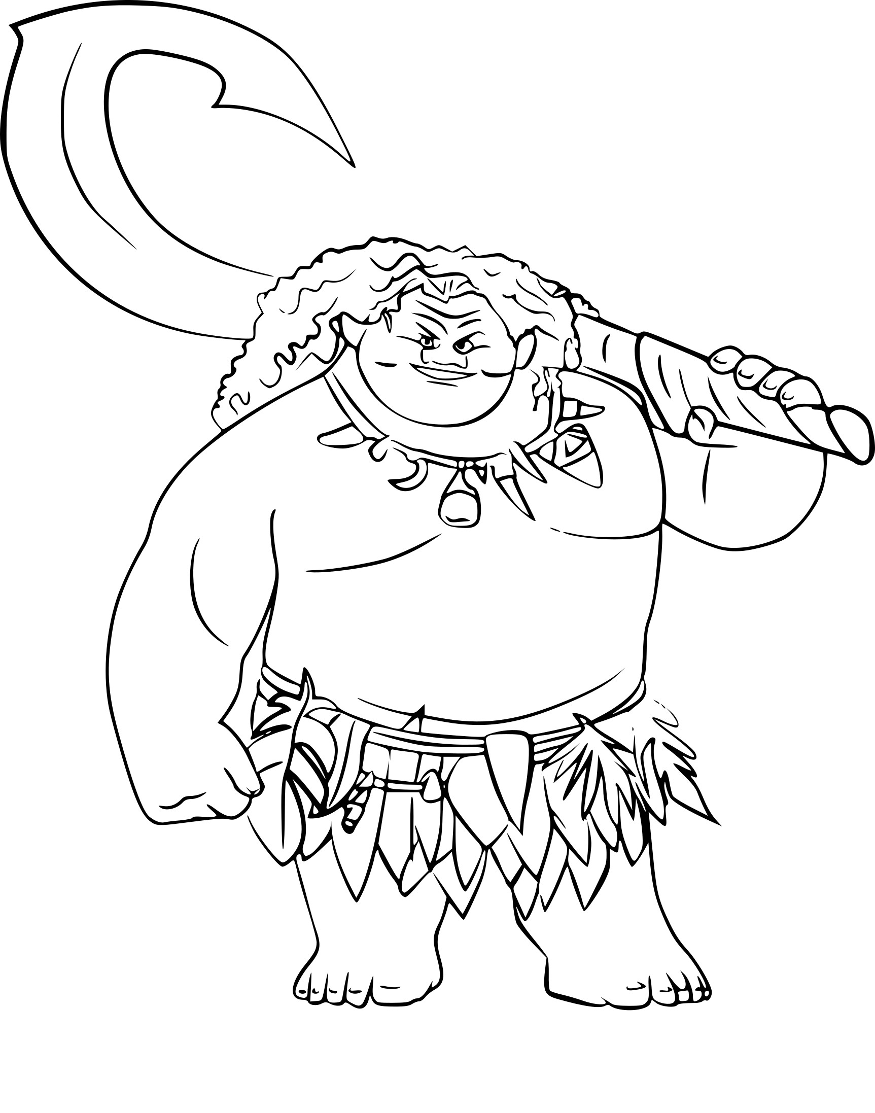 Moana Maui Coloring Sheets Coloring Pages Moana Maui Coloring Sheets Coloring Pages