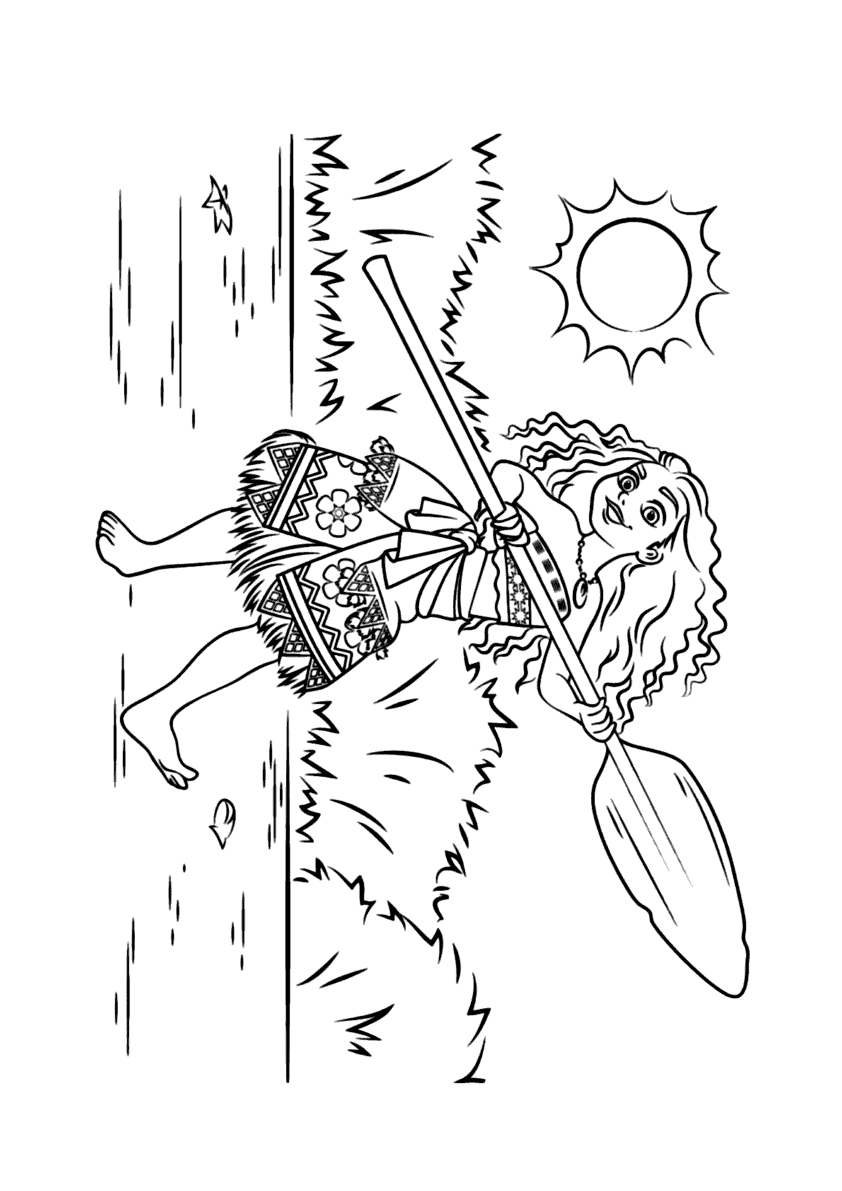 Moana Na Ilha Para Colorir Imprimir Desenhos Moana Na Ilha Para Colorir Imprimir Desenhos