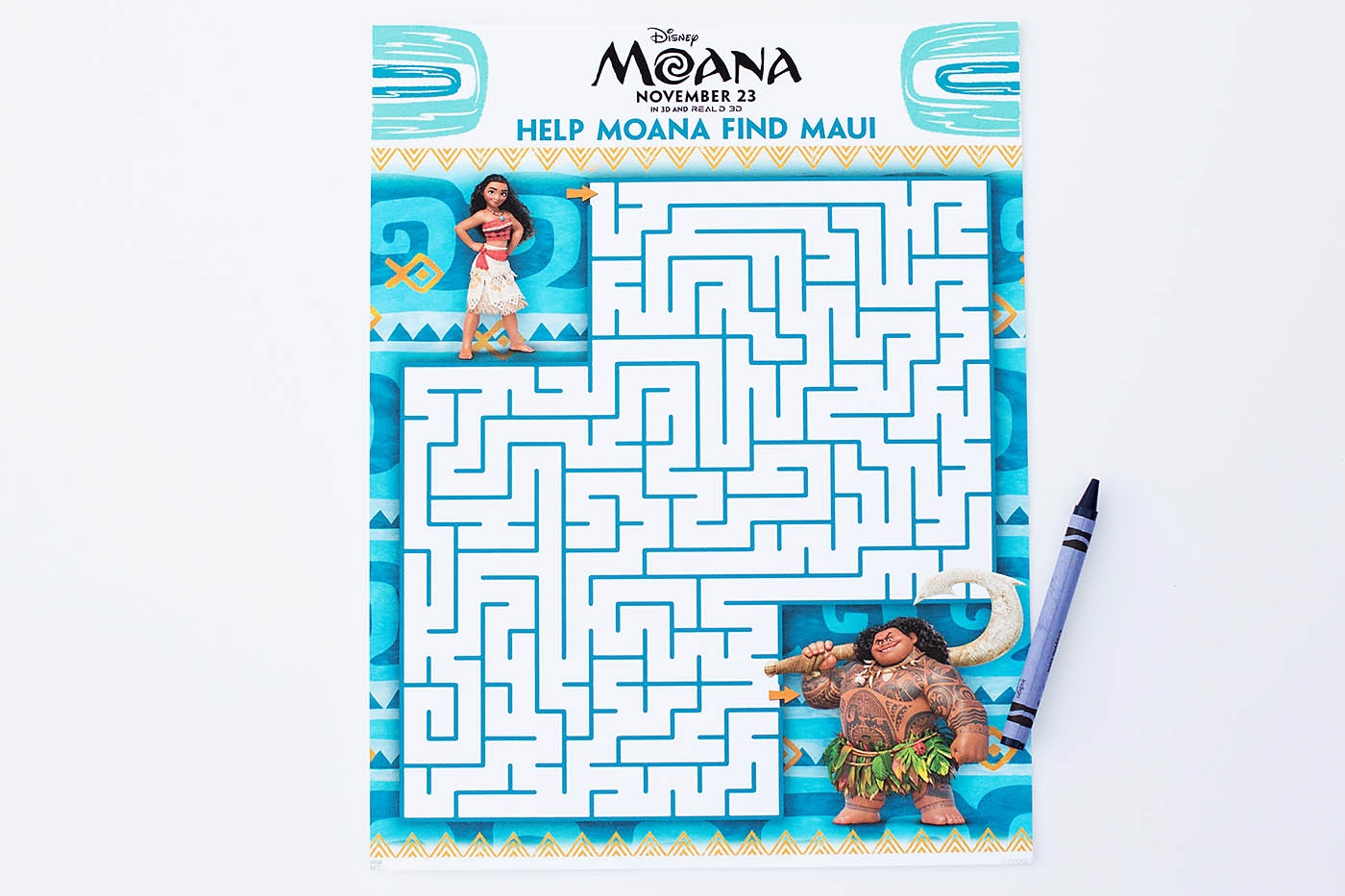 Moana Printable Coloring Pages Maze Bookmarks Matching Game All Moana Printable Coloring Pages Maze Bookmarks Matching Game All