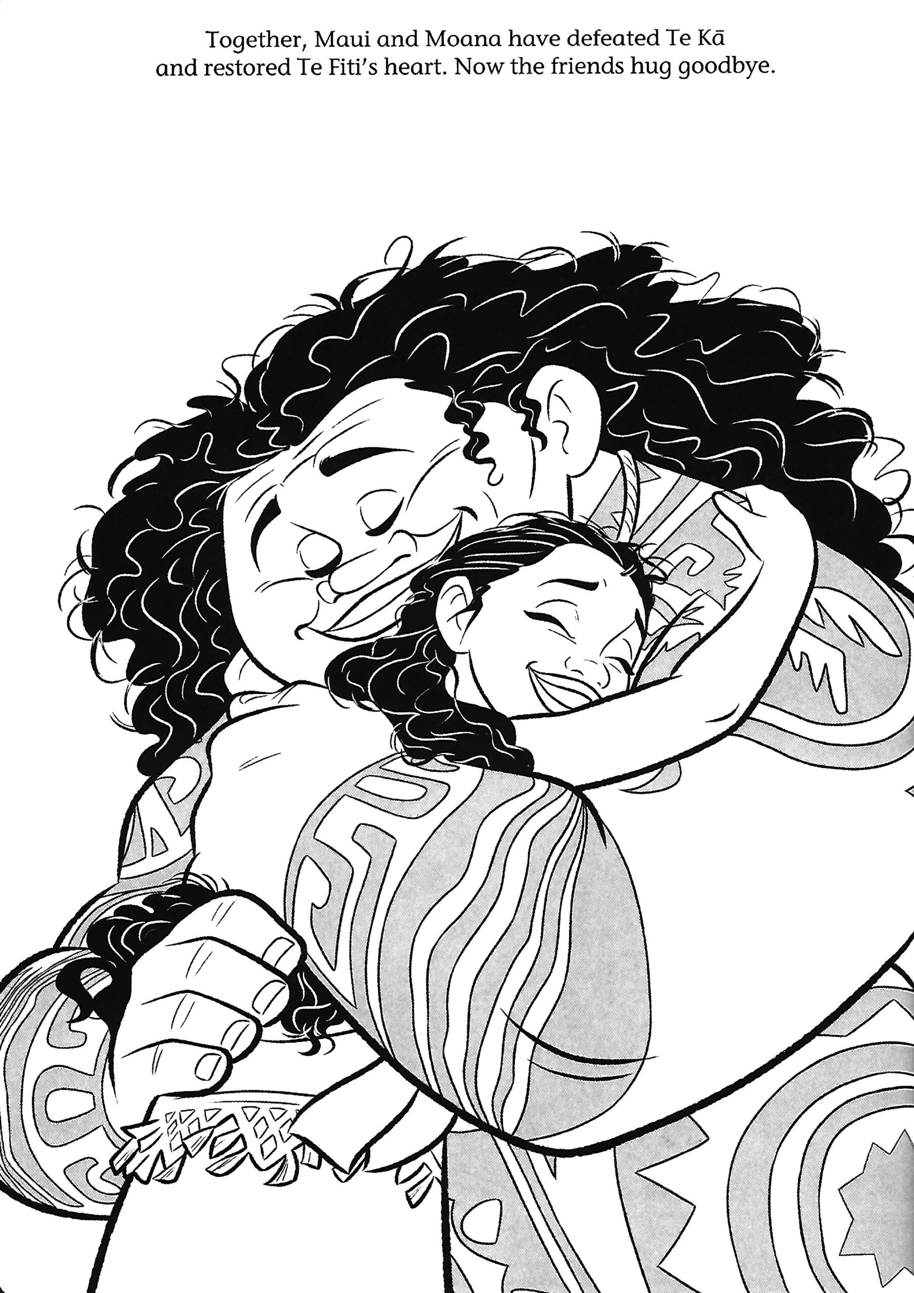 Moana Shiny Coloring Page Moana Shiny Coloring Page