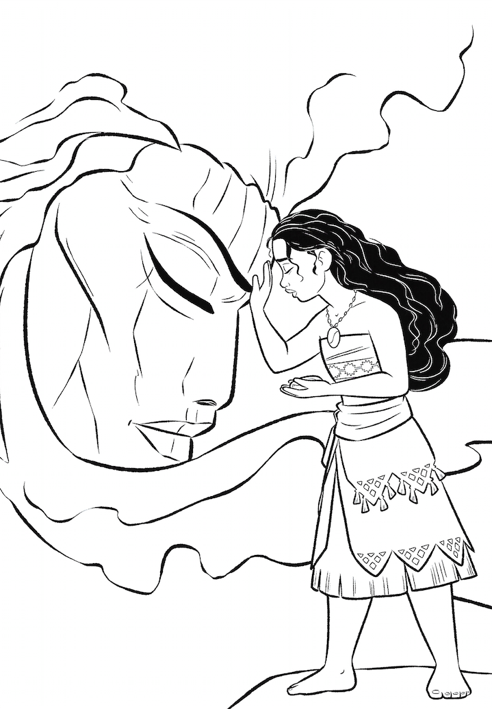 Moana Te Fiti Coloring Page Coloring Pages Moana Te Fiti Coloring Page Coloring Pages