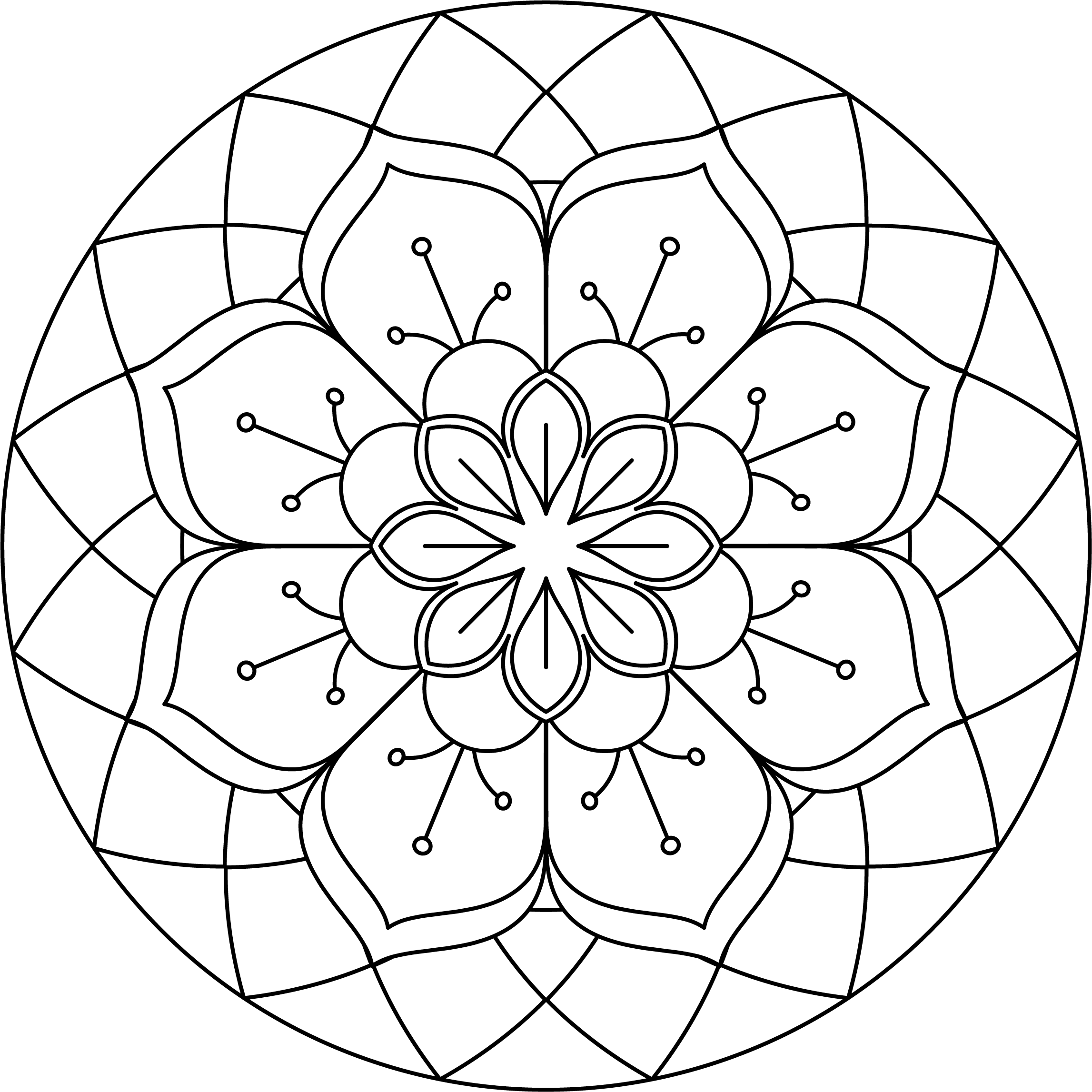 Monday Mandala Coloring Pages Coloring Pages Monday Mandala Coloring Pages Coloring Pages