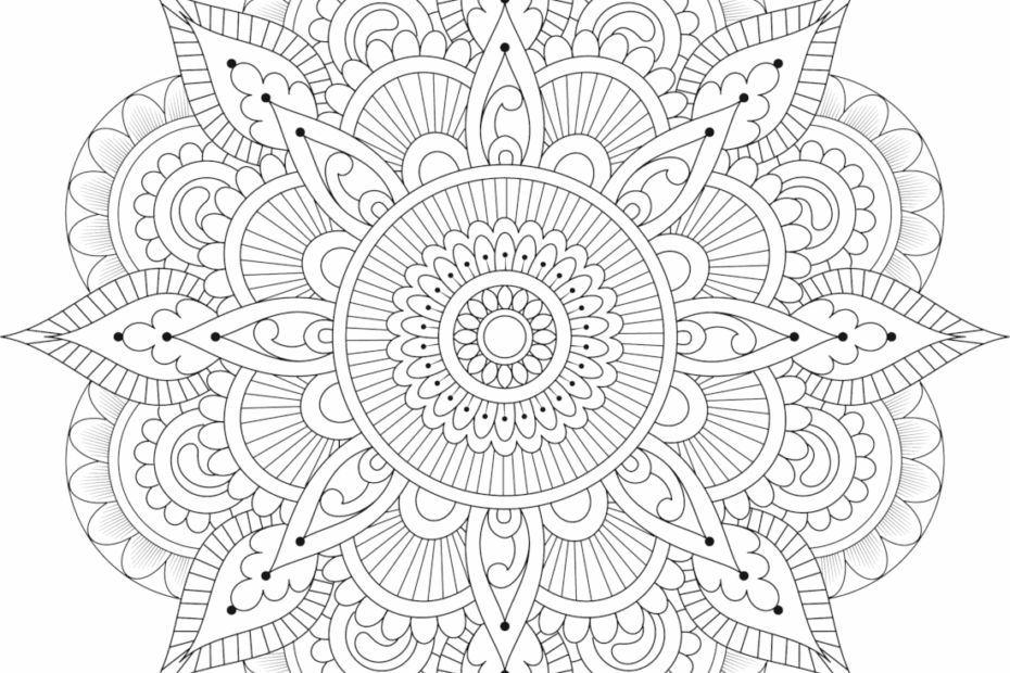 Monday Mandala Coloring Pages Coloring Pages
