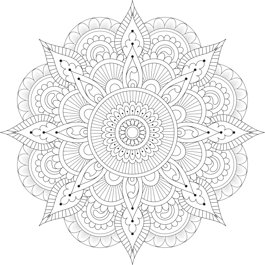 Monday Mandala Coloring Pages Coloring Pages Monday Mandala Coloring Pages Coloring Pages