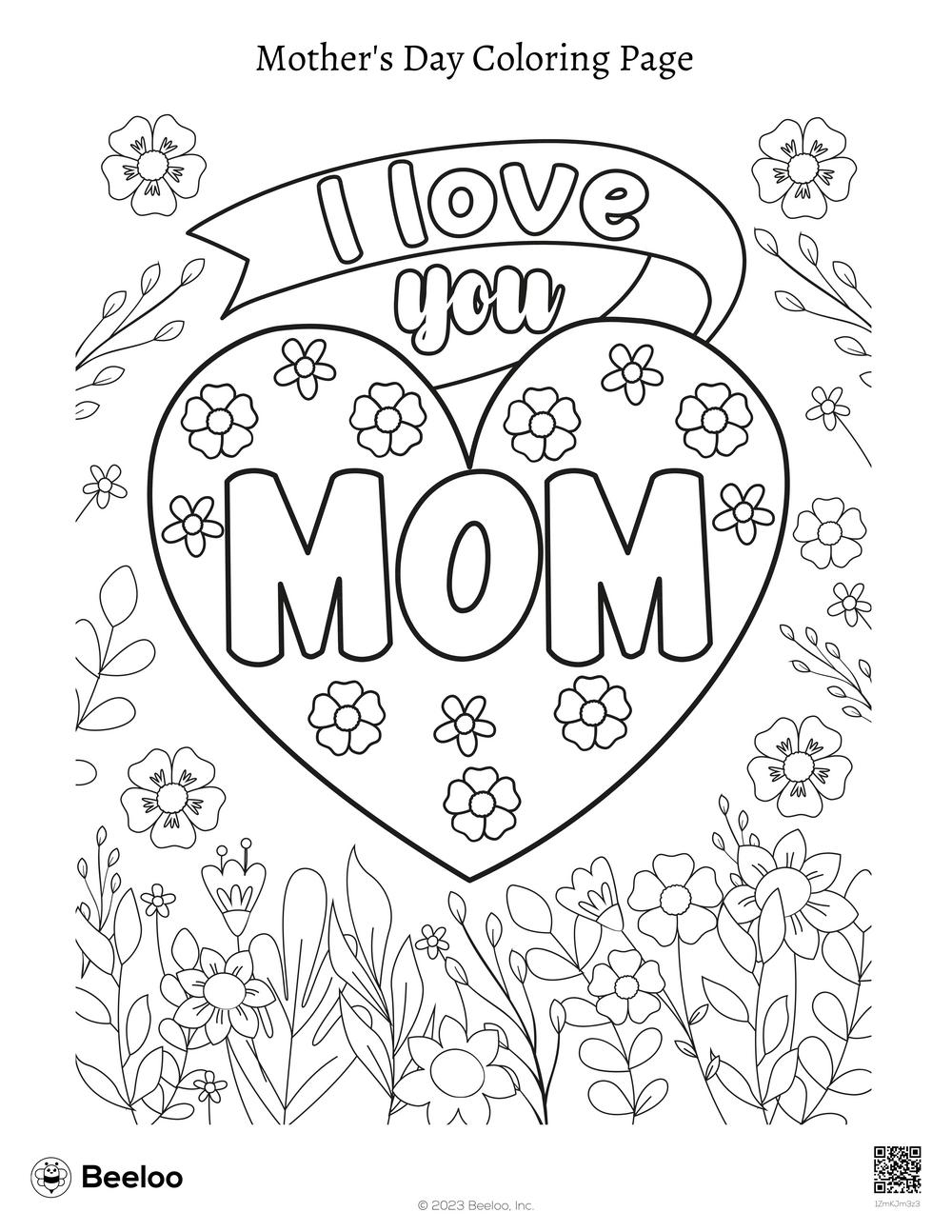 free mothers day colouring sheets free mothers day colouring sheets
