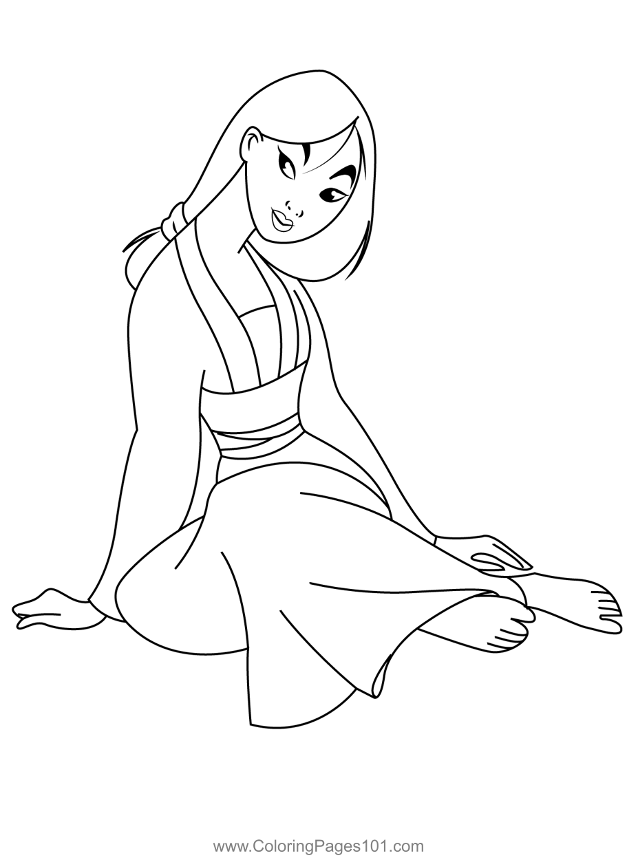 Mulan Coloring Page For Kids Free Mulan Printable Coloring Pages Mulan Coloring Page For Kids Free Mulan Printable Coloring Pages