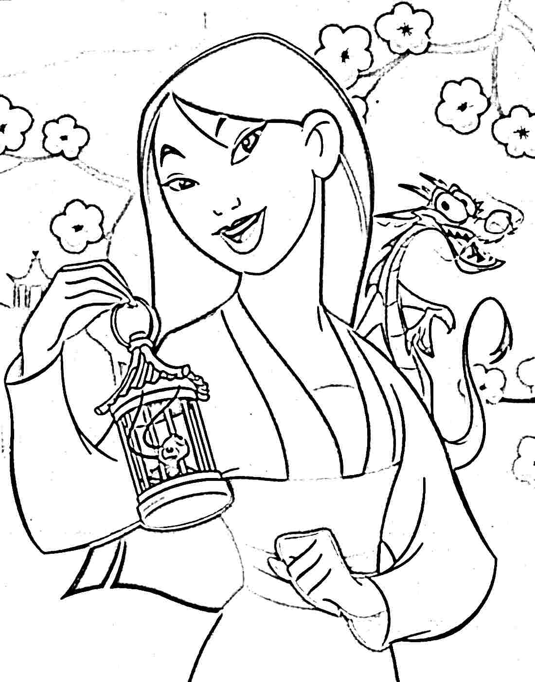 Mulan Coloring Pages Az Coloring Home Mulan Coloring Pages Az Coloring Home