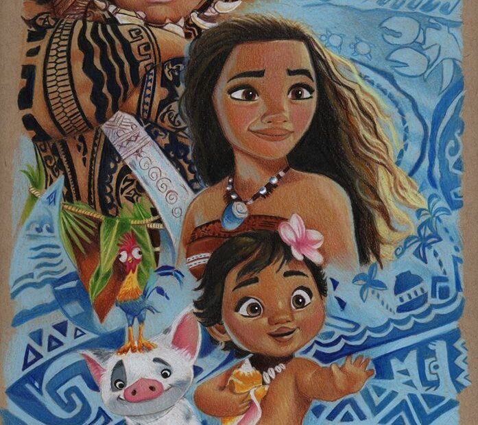MY MOANA DRAWING Disney Drawings Sketches Moana Sketches Disney