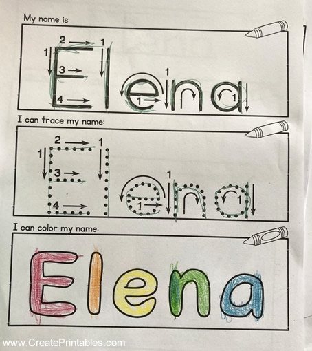 Name Tracing Generator Printable Nametracing Worksheets