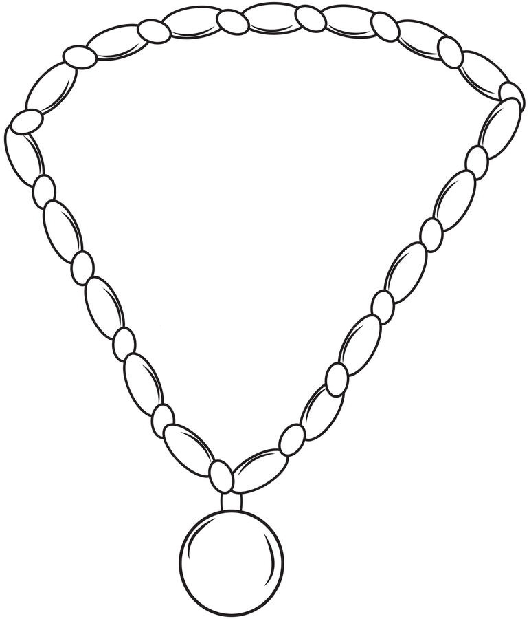 Moana Necklace Coloring Pages Moana Necklace Coloring Pages