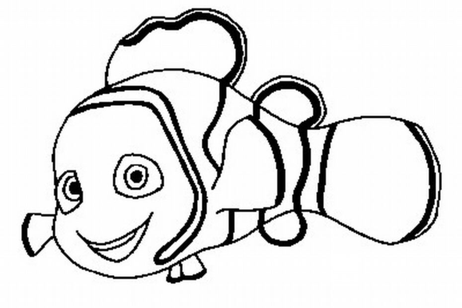 Nemo Coloring Pages Coloringkids