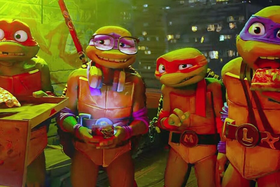 New Clip From 39 Teenage Mutant Ninja Turtles Mutant Mayhem 39 Introduces