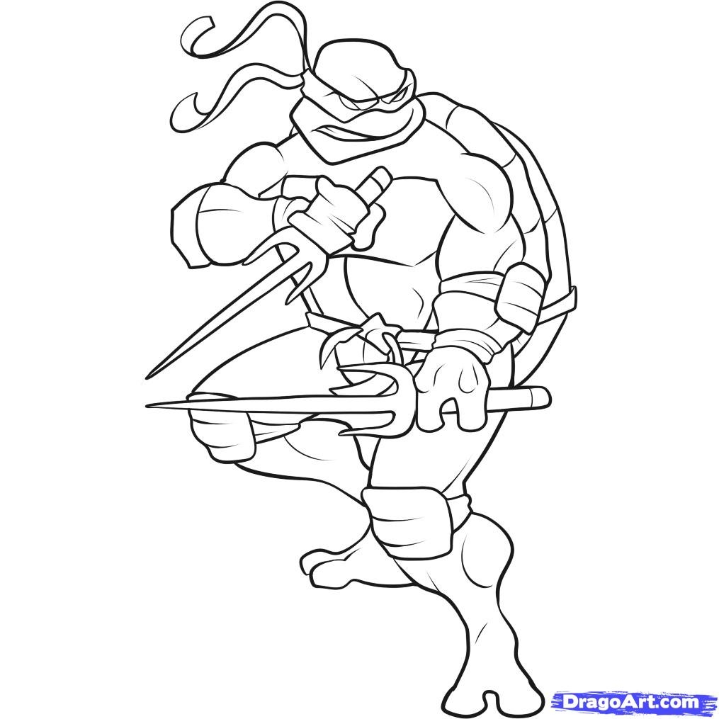 Ninja Turtle coloring pictures Ninja Turtle coloring pictures