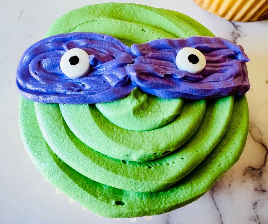Ninja Turtle Cupcakes A Fun And Easy Recipe For Kids A Monkey On A Ninja Turtle Cupcakes A Fun And Easy Recipe For Kids A Monkey On A