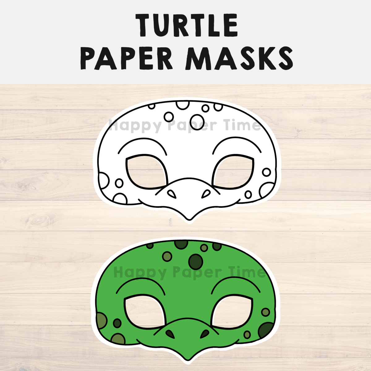 Ninja Turtle Paper Mask