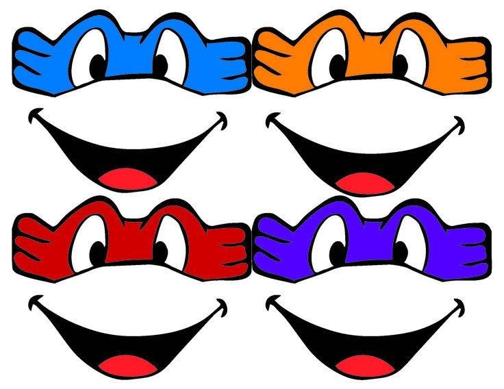 Ninja Turtle Printable Mask ClipArt Best