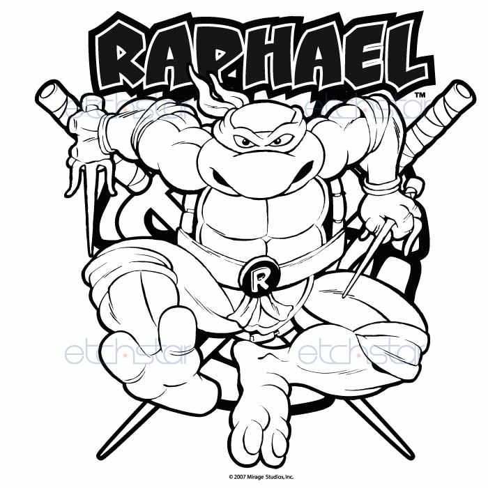 Ninja Turtles Raphael Coloring Pages Ninja Turtles Raphael Coloring Pages