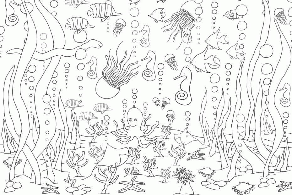 Ocean Waves Coloring Pages Coloring Home
