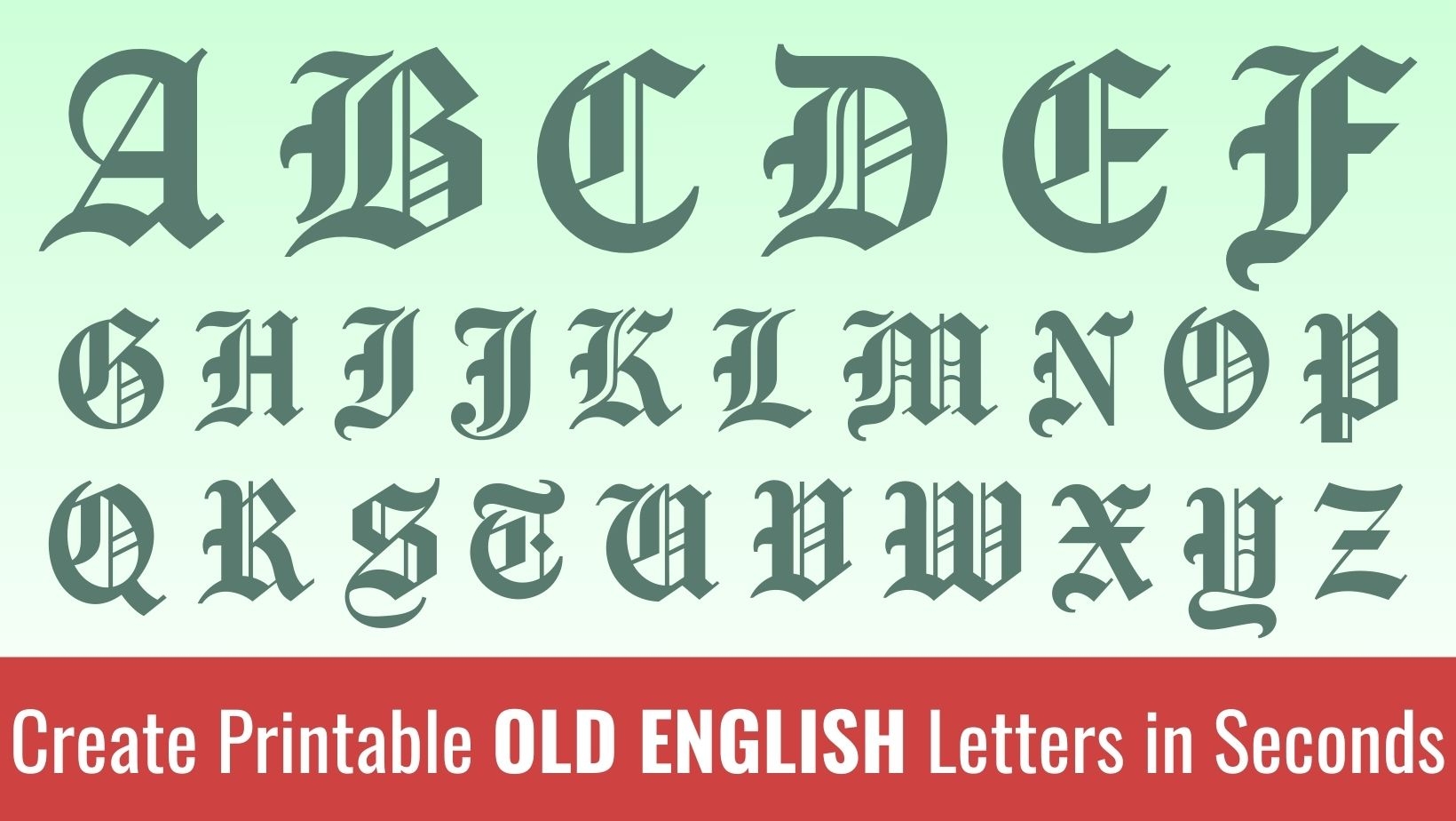 Old English Calligraphy Alphabet Printable Pdf Infoupdate Old English Calligraphy Alphabet Printable Pdf Infoupdate