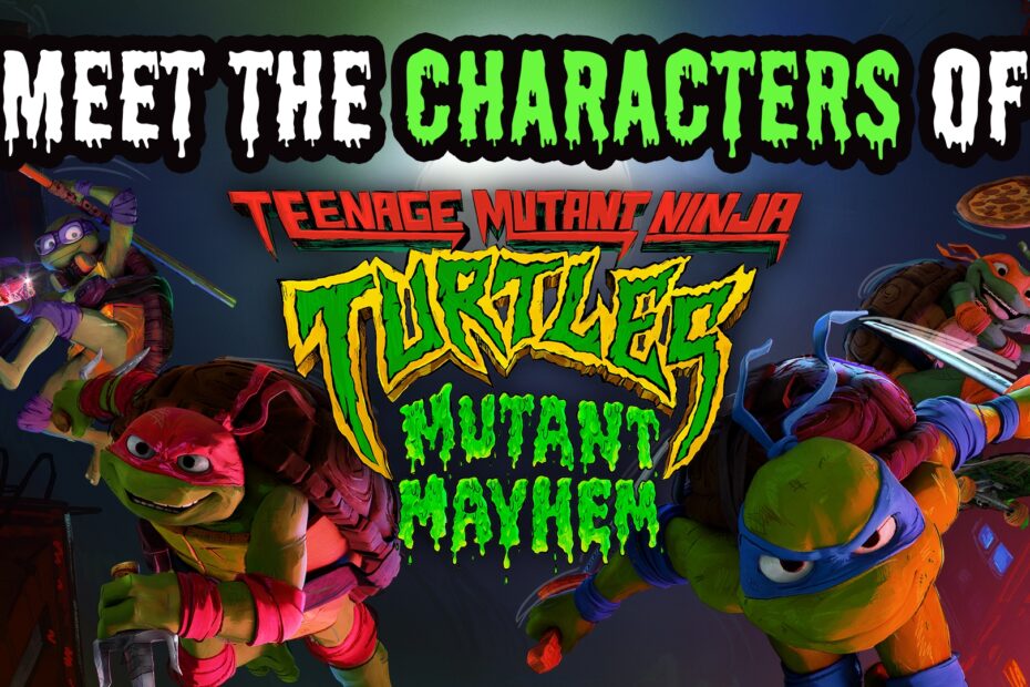 Original Ninja Turtles Characters