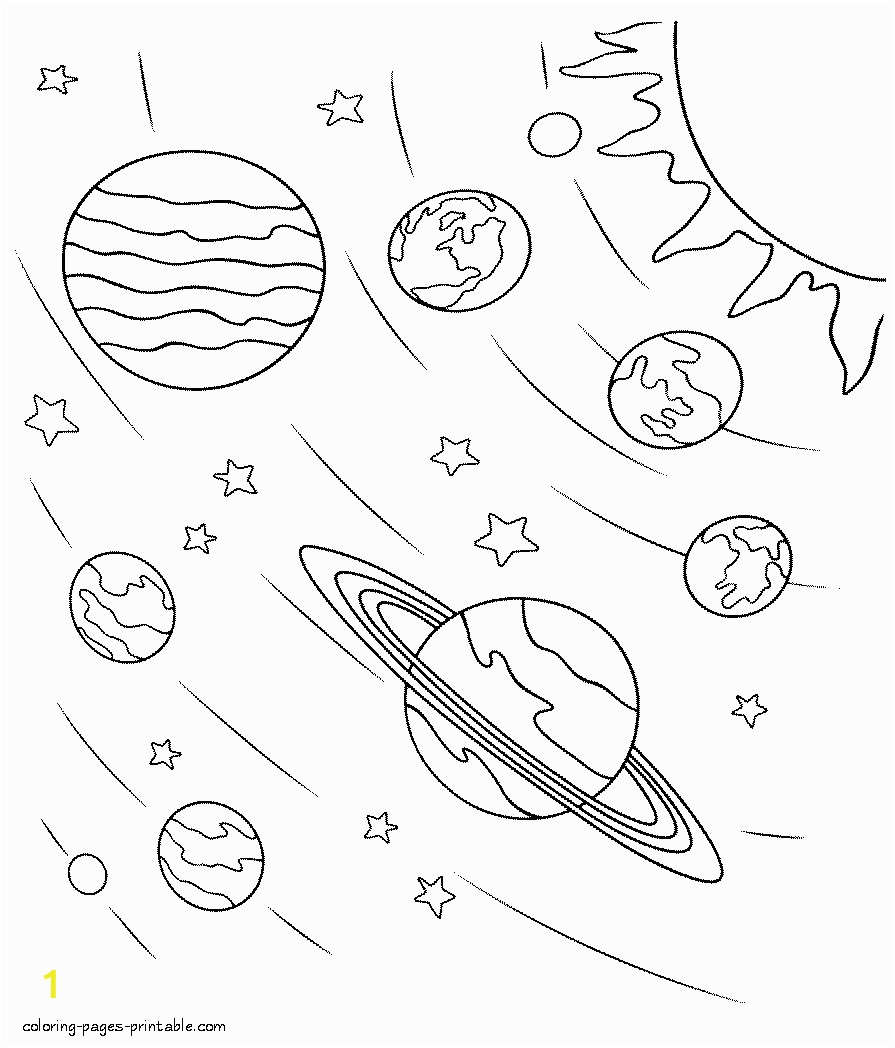 Outer Space Coloring Pages Printable Divyajanan Outer Space Coloring Pages Printable Divyajanan