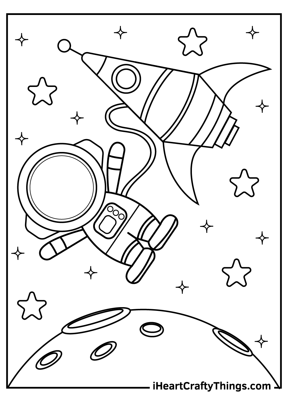 Outer Space Colouring Sheets Outer Space Colouring Sheets