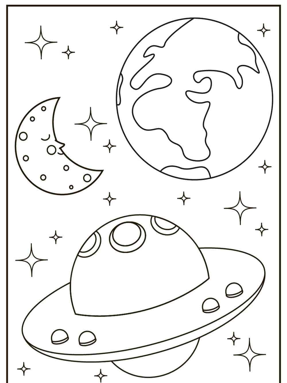 Outer Space Free Printable Coloring Page Download Print Or Color Outer Space Free Printable Coloring Page Download Print Or Color