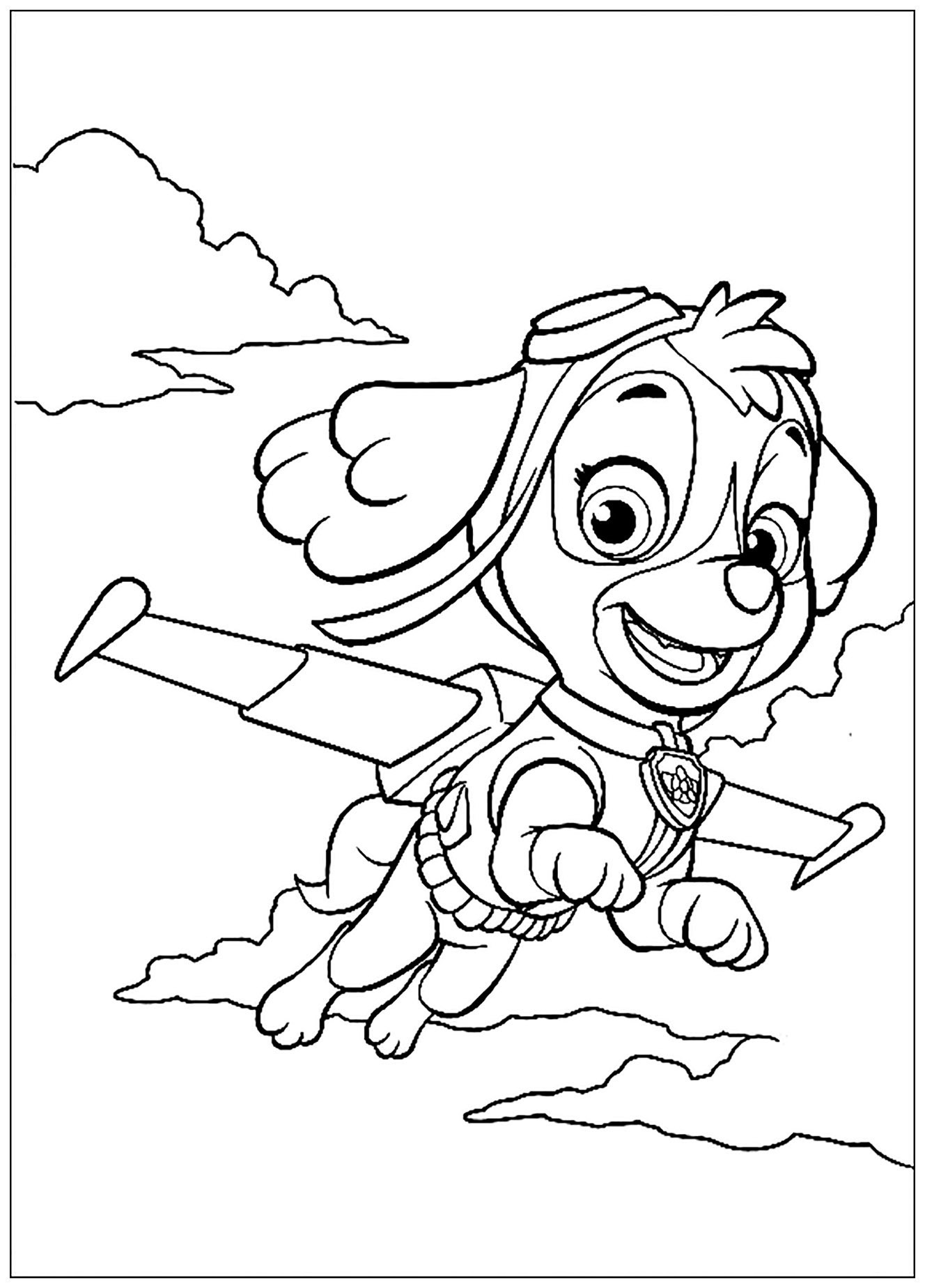 Patrol Stella And Full Paw Patrol Coloring Pages Patrol Stella And Full Paw Patrol Coloring Pages