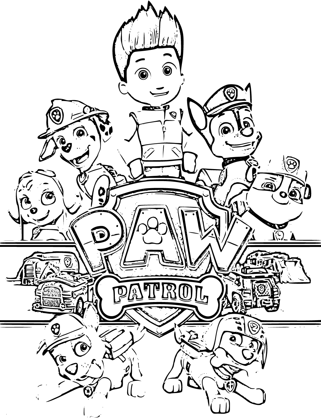 Paw Patrol Coloring Pages 17 Printable Sheets Simple To Draw Easy Paw Patrol Coloring Pages 17 Printable Sheets Simple To Draw Easy