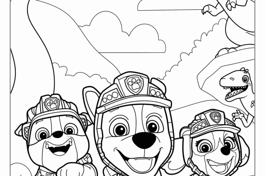 Paw Patrol Coloring Sheets Coloring Pages