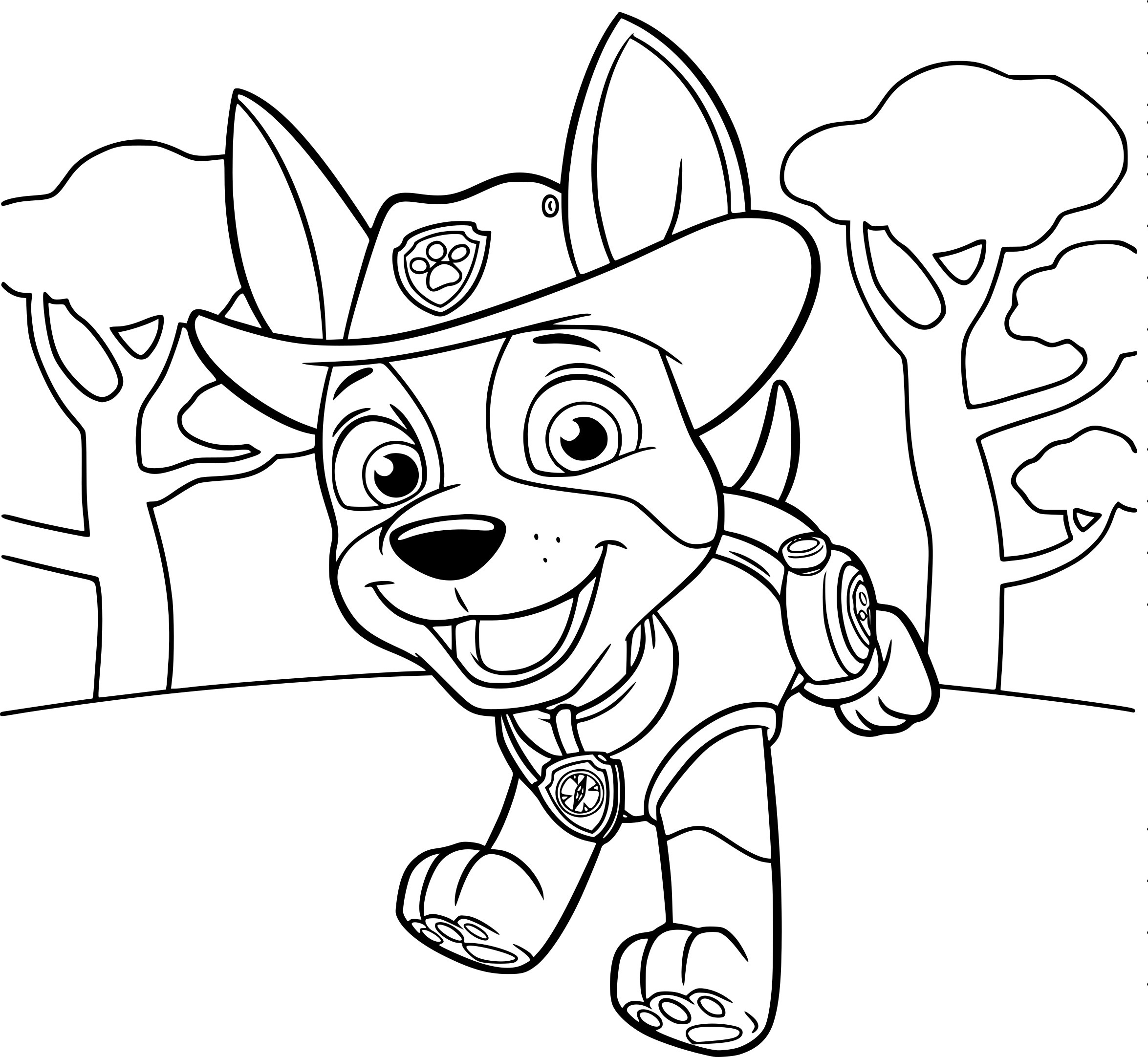 Paw Patrol Printable Coloring Sheets