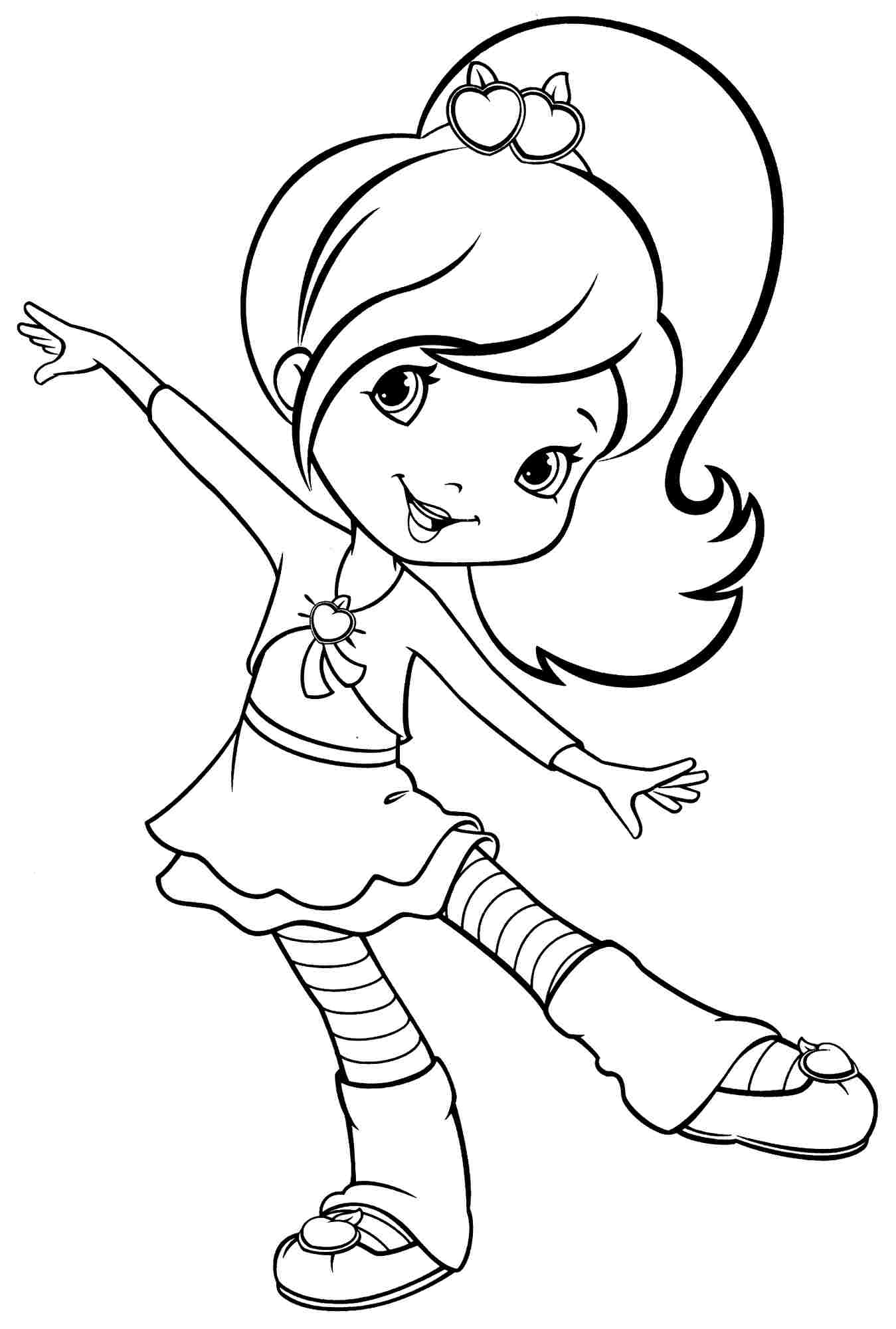 Pictures To Color Printable For Girls Pictures To Color Printable For Girls