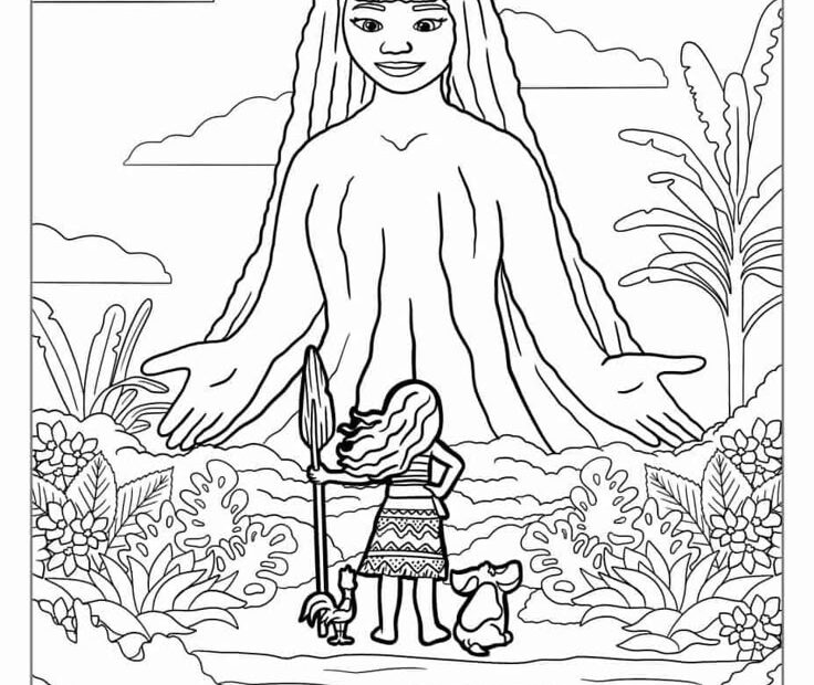 Pin By Florencia P On Cumplea os In 2025 Moana Coloring Moana