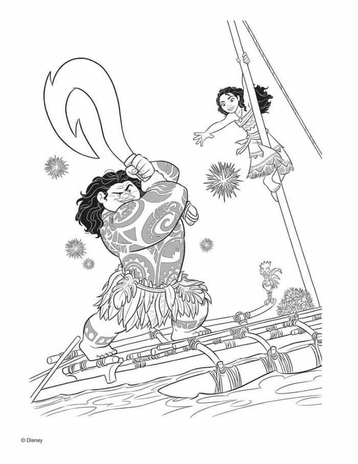 Moana Coloring Sheets Printable PDF Moana Coloring Sheets Printable PDF