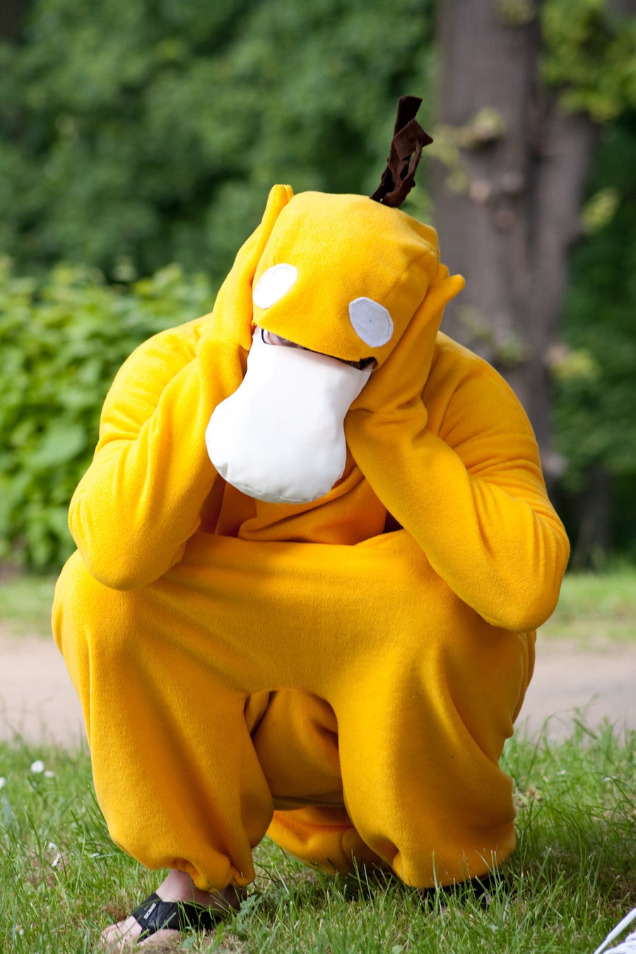 Pokemon Cosplay Yellow Pokmeon Psyduck Cosplay Pokemon Cosplay Yellow Pokmeon Psyduck Cosplay