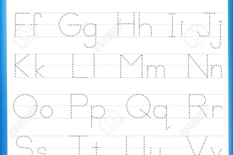 Practice Tracing Alphabet Letters TracingLettersWorksheets