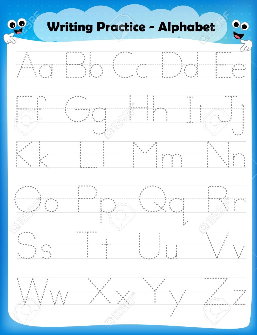 Practice Tracing Alphabet Letters TracingLettersWorksheets Practice Tracing Alphabet Letters TracingLettersWorksheets