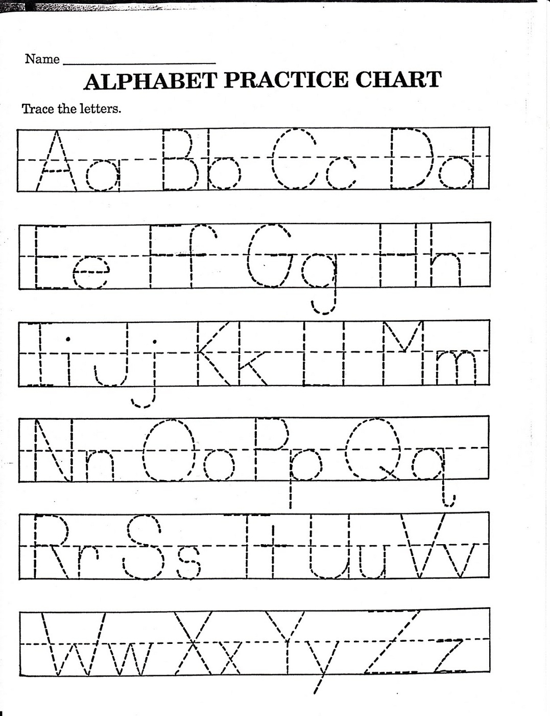 Practice Tracing Letters For Kindergarten TracingLettersWorksheets Practice Tracing Letters For Kindergarten TracingLettersWorksheets