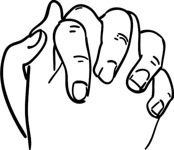 Praying Hands Coloring Pages ClipArt Best