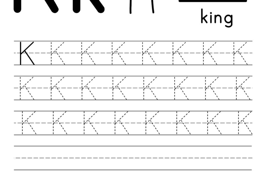 Pre K Letter Tracing Worksheets Free Printable Printable Online