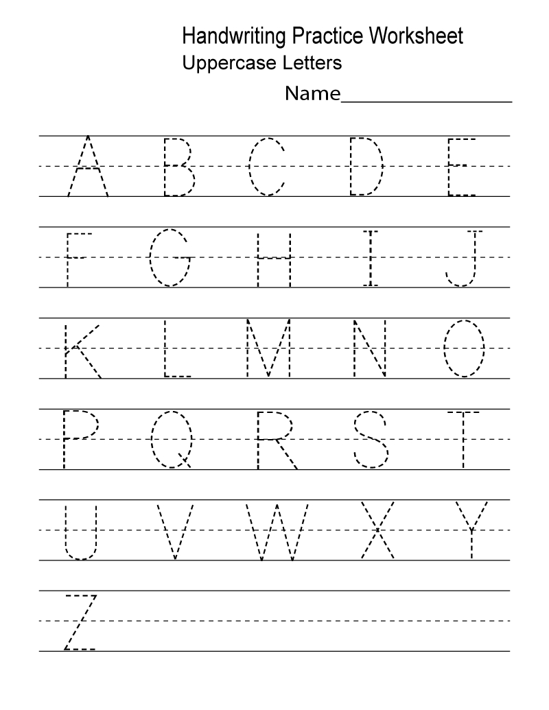 pre k tracing letters printable pre k tracing letters printable