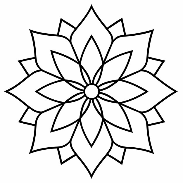 Premium Vector Detailed Mandala Coloring Sheets For Adults For Premium Vector Detailed Mandala Coloring Sheets For Adults For