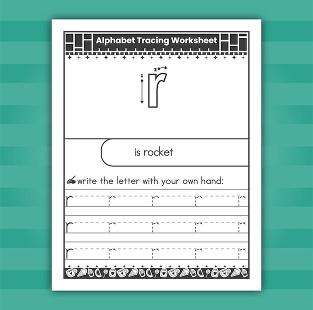 Premium Vector Letter Tracing For Preschoolers Lowercase