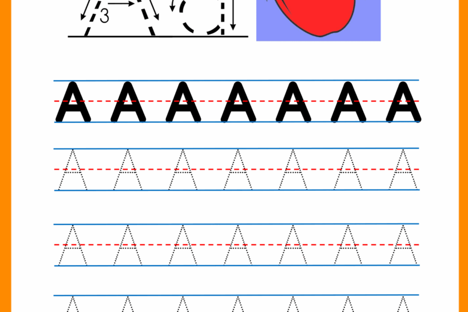 Preschool ABC Tracing Worksheets Free Tracing Worksheets