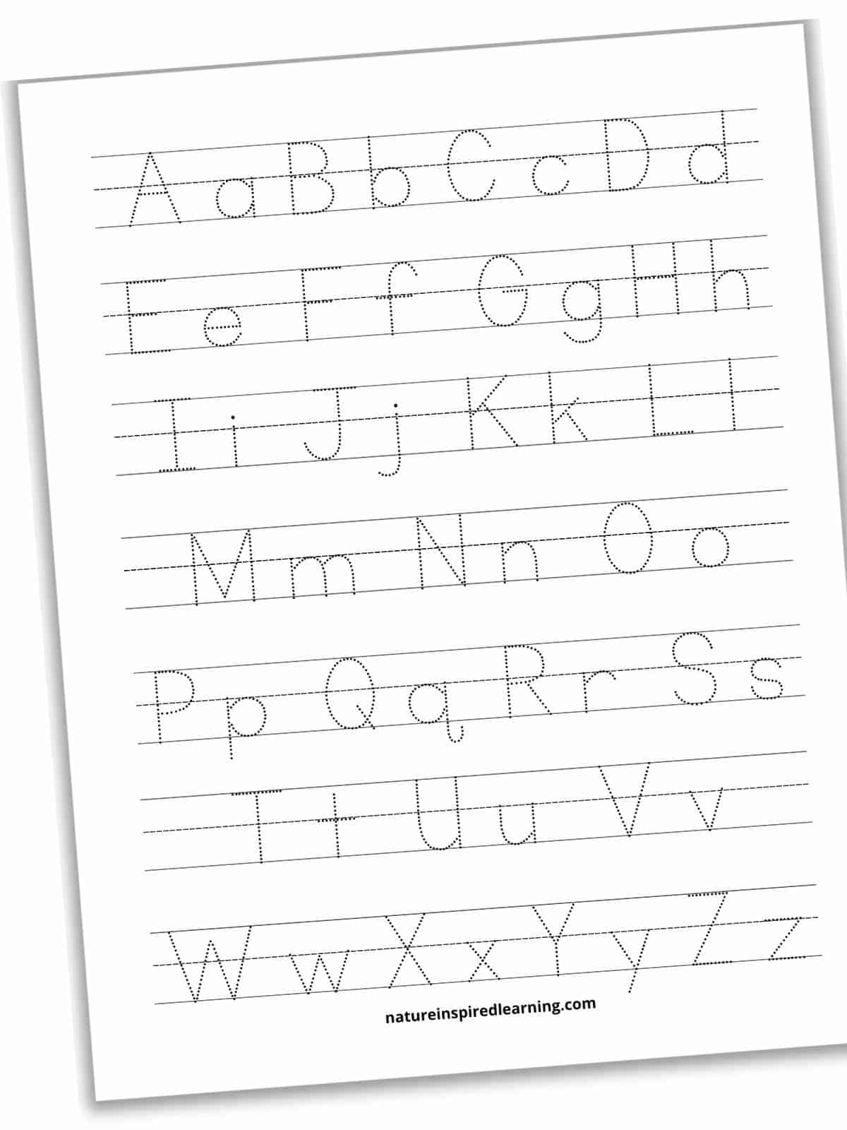 alphabet tracing worksheets alphabet tracing worksheets