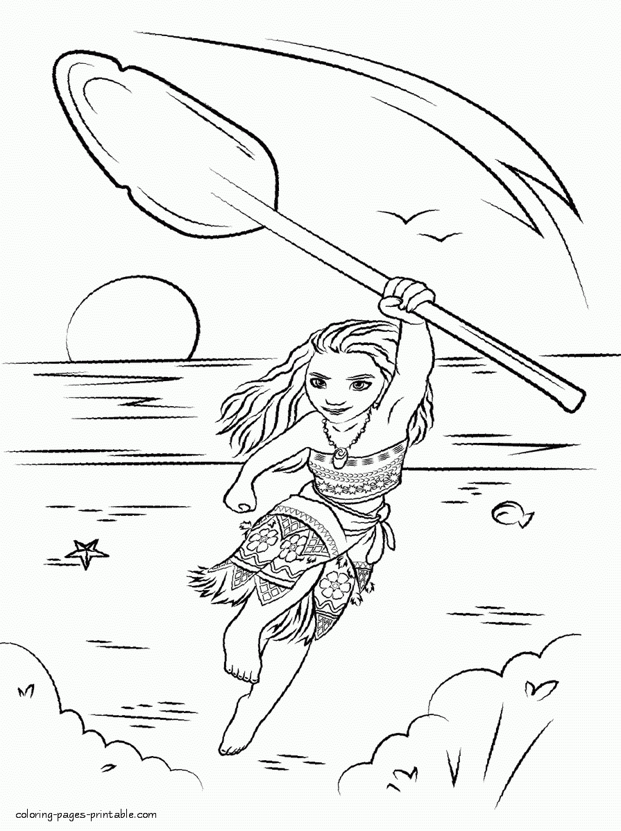 Princess Moana Coloring Pages COLORING PAGES PRINTABLE COM Princess Moana Coloring Pages COLORING PAGES PRINTABLE COM