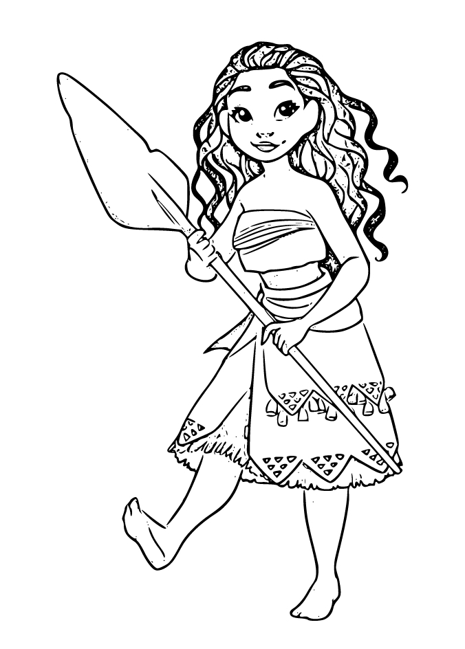 Moana Outline Moana Outline