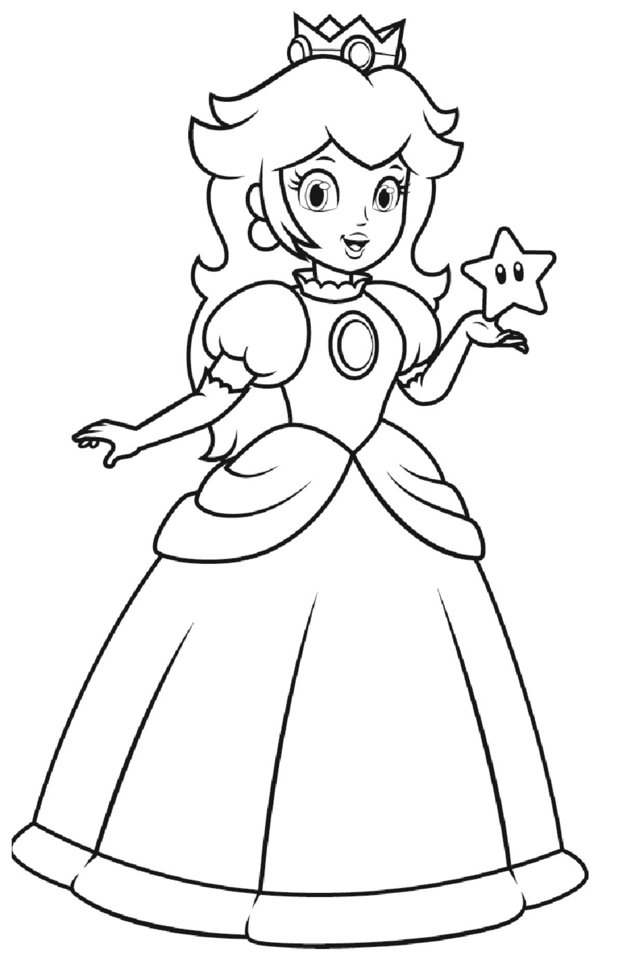 Princess Peach Coloring Pages Super Mario 39 s Lover ColoringLive Princess Peach Coloring Pages Super Mario 39 s Lover ColoringLive