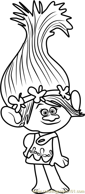 Trolls Cartoon Coloring Pages Trolls Cartoon Coloring Pages