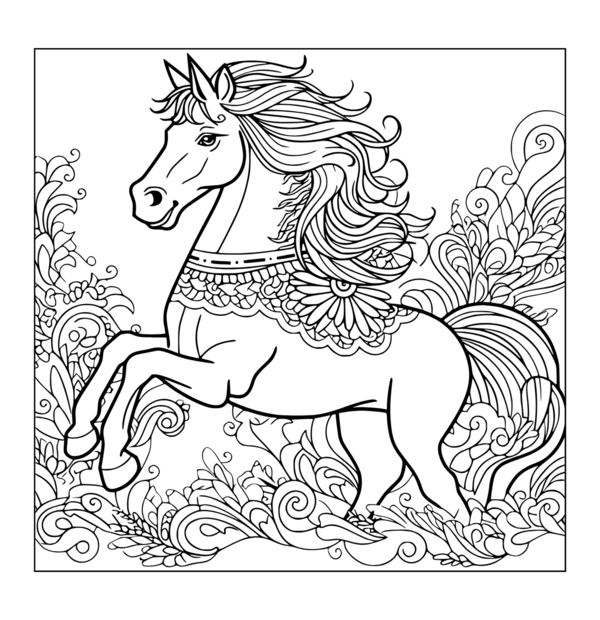 Printable Adult Horse Coloring Sheets Free Coloring Sheet Printables